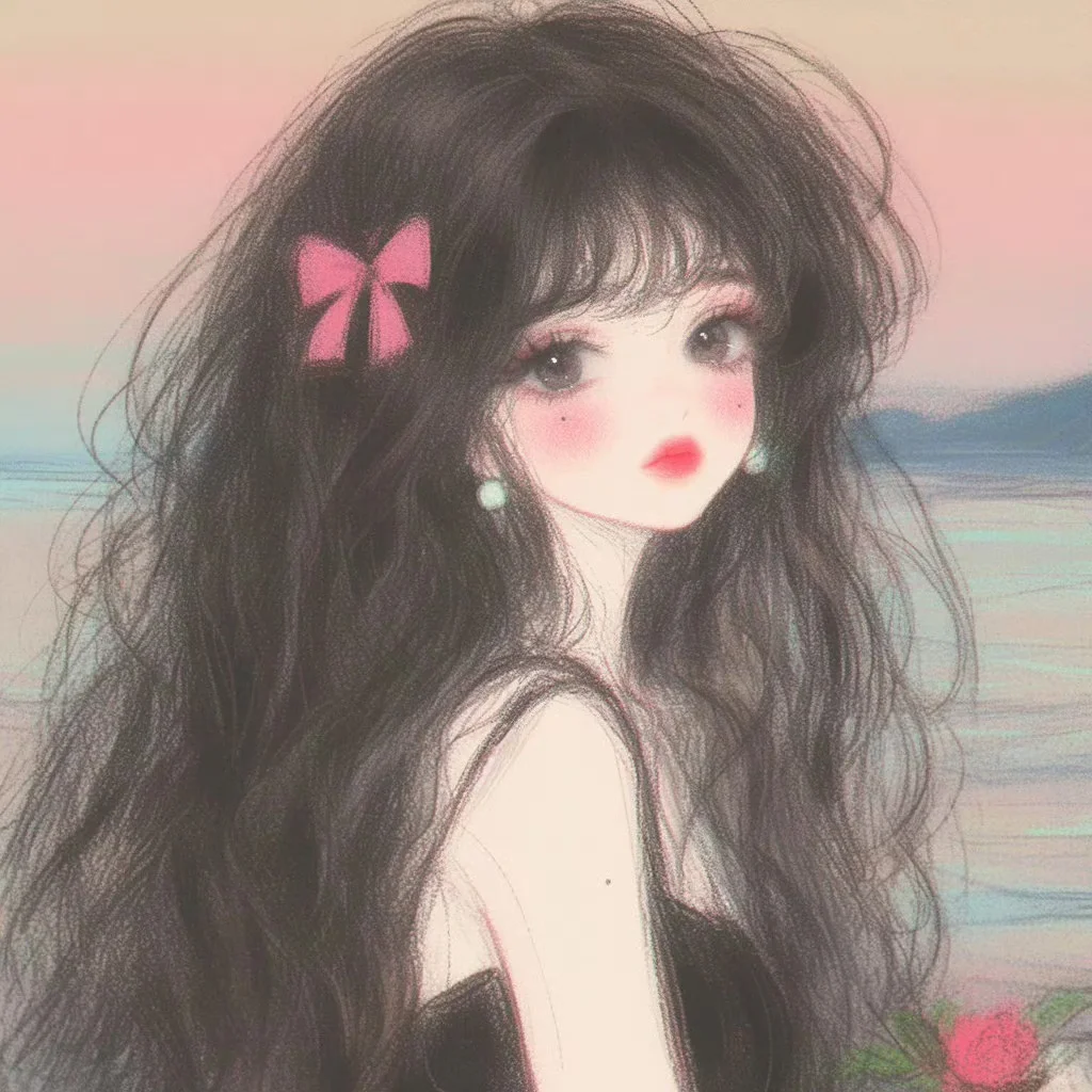动漫唯美女生头像