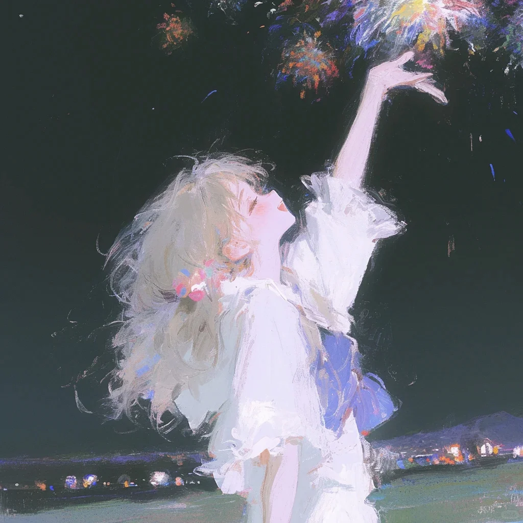 动漫唯美女生头像