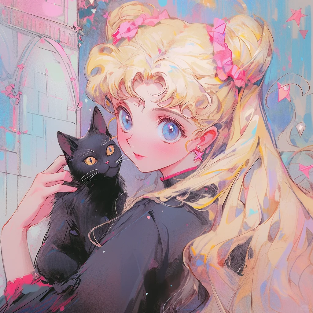 美少女战士|美少女|女生头像|水冰月