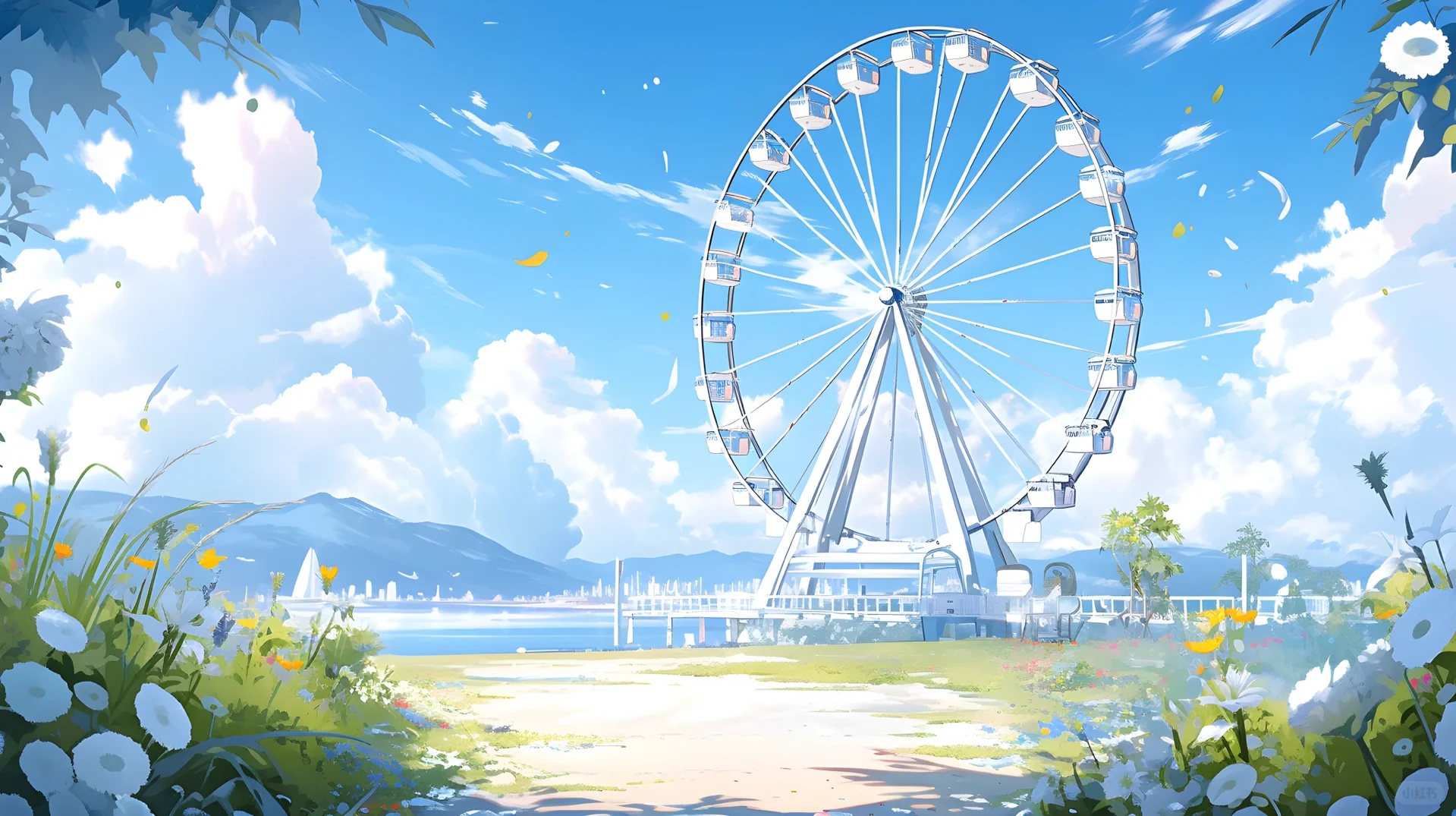 摩天轮的浪漫