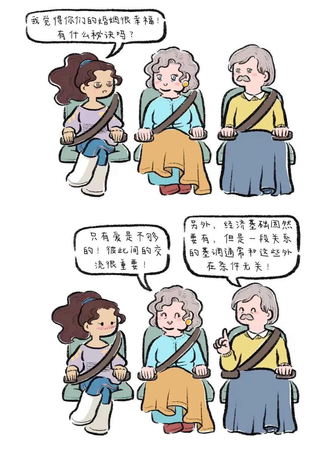 在美国也被催婚啦…..