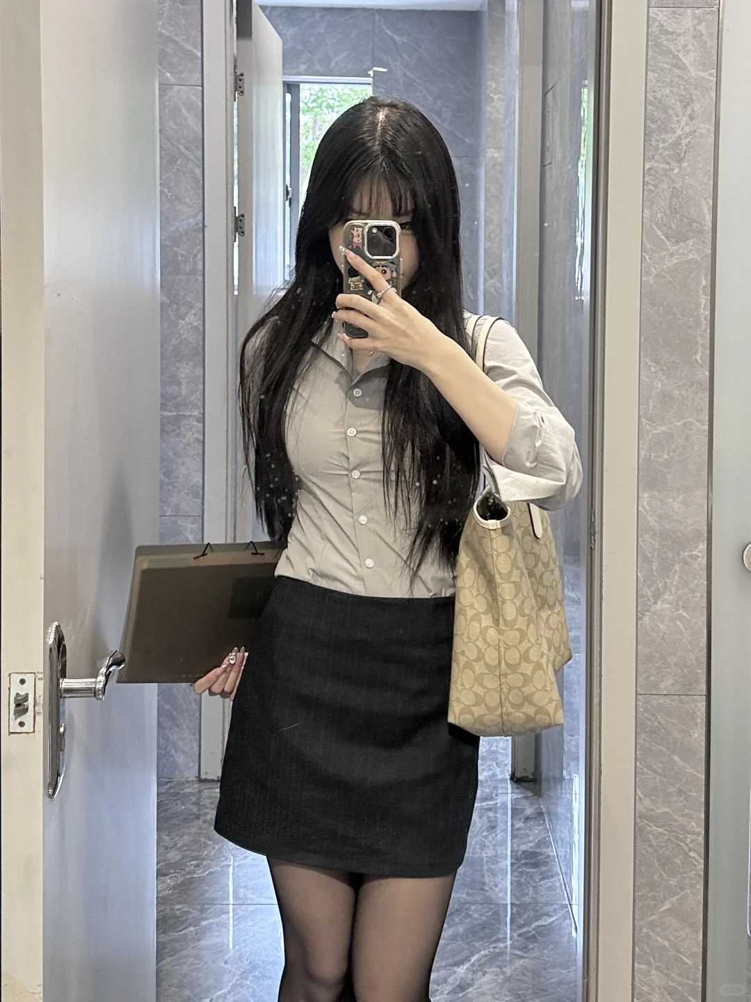 170 54 金秘书黑丝穿搭