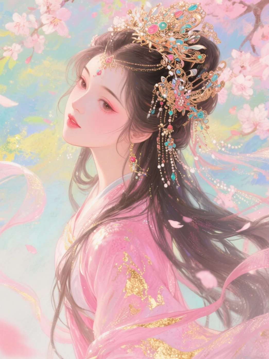 可商素材07/古风女小说底图