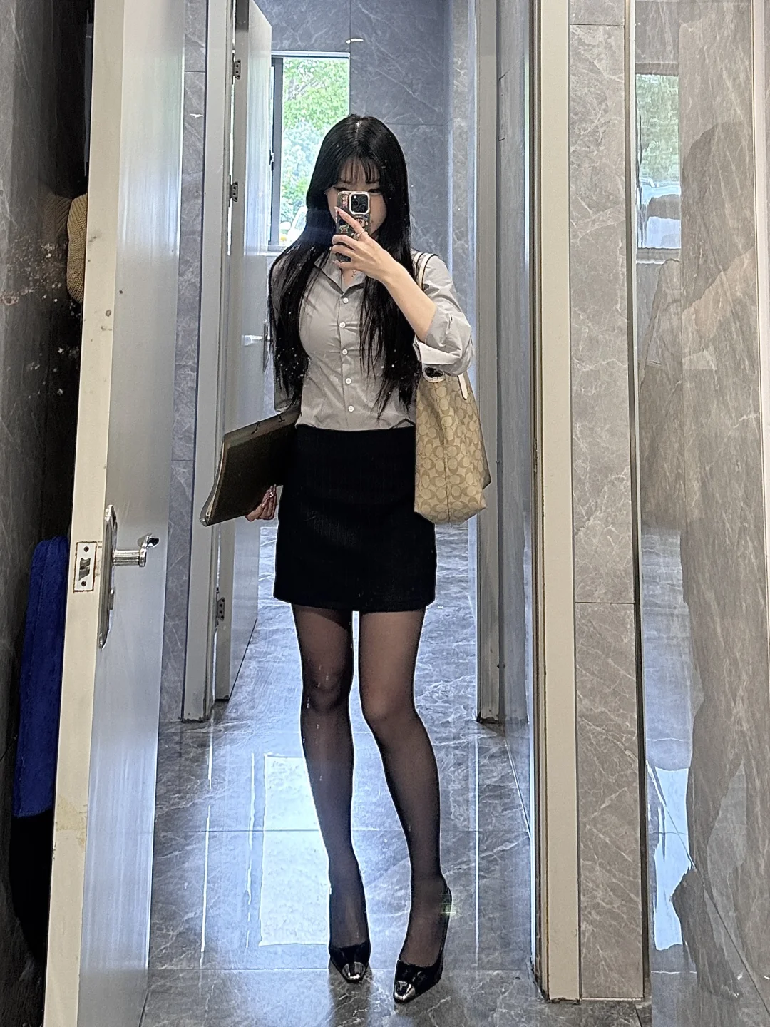 170 54 金秘书黑丝穿搭