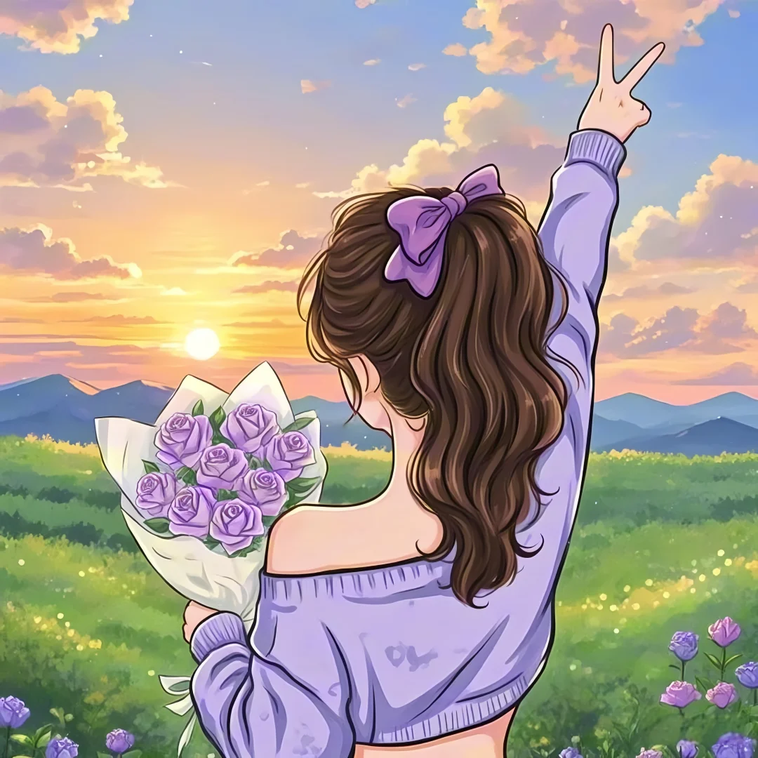 可爱女生头像♥玫瑰自有浪漫🌹✌🏻