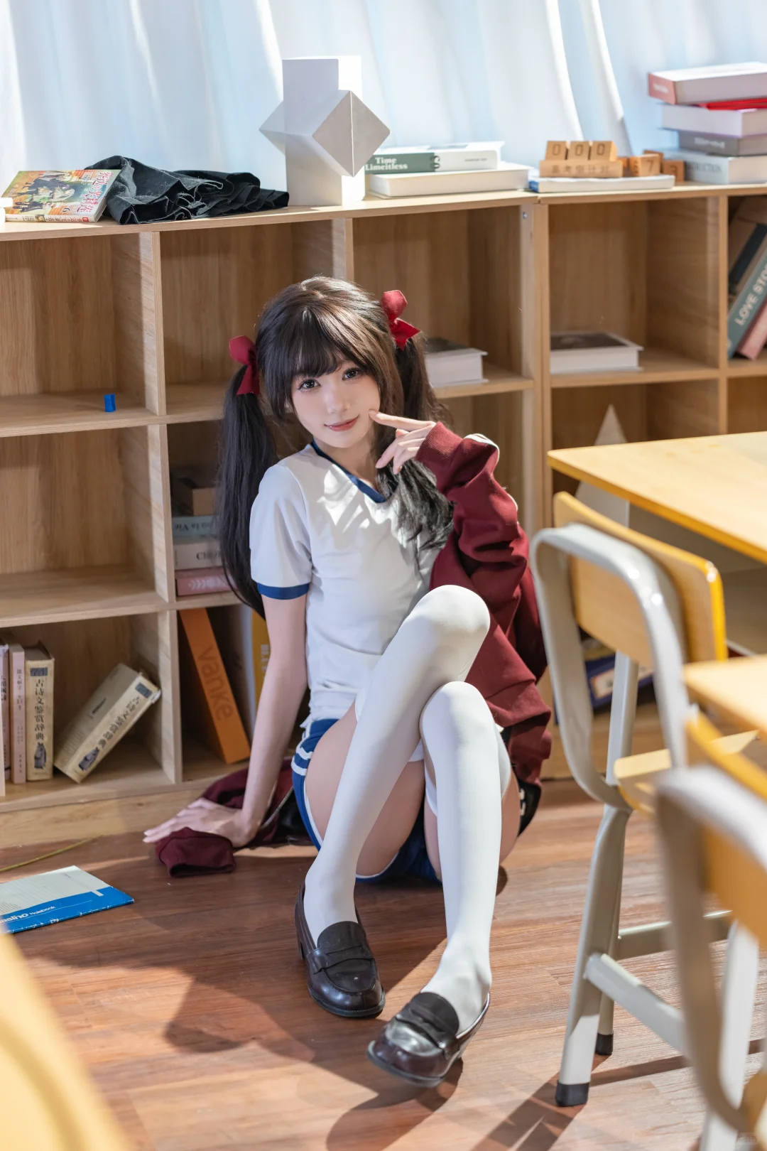 体操服白丝经典组合！
