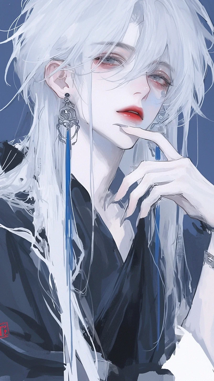 唯美白发