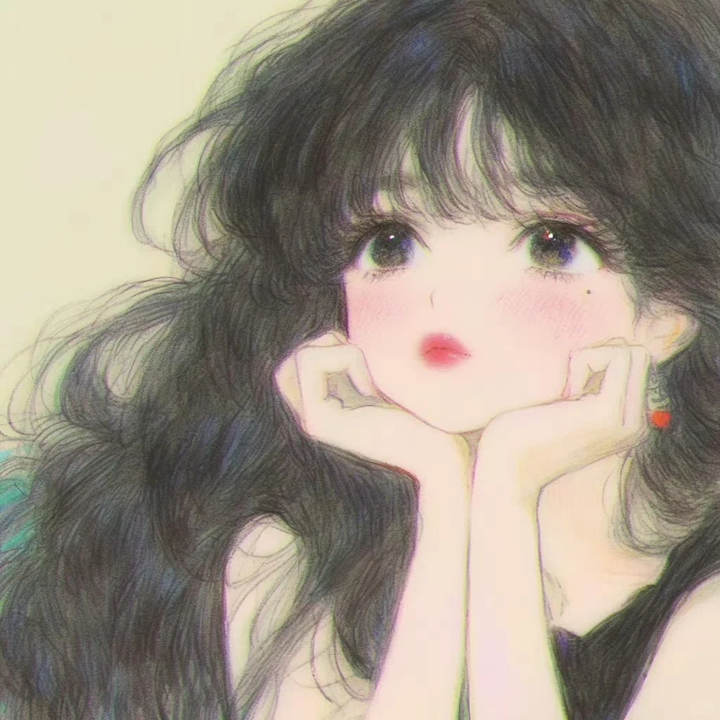 动漫唯美女生头像