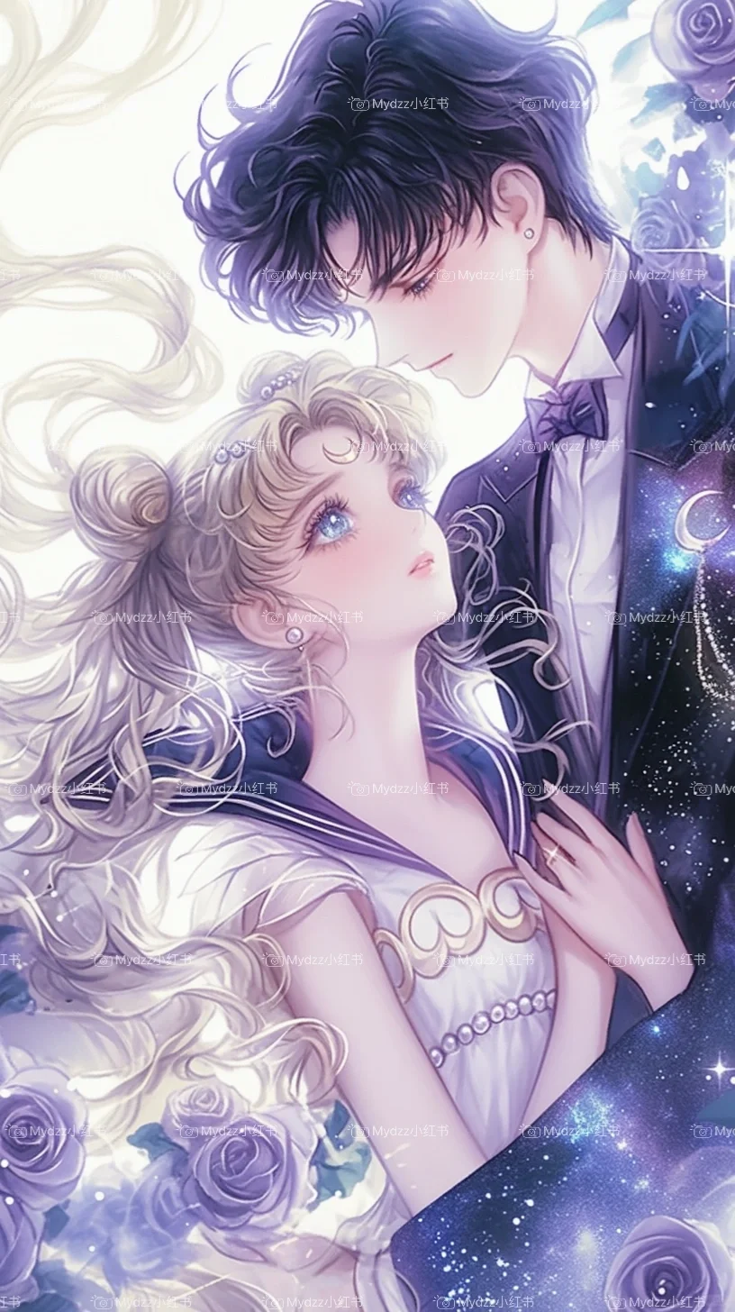美少女战士·月野兔·地场卫动漫壁纸｜