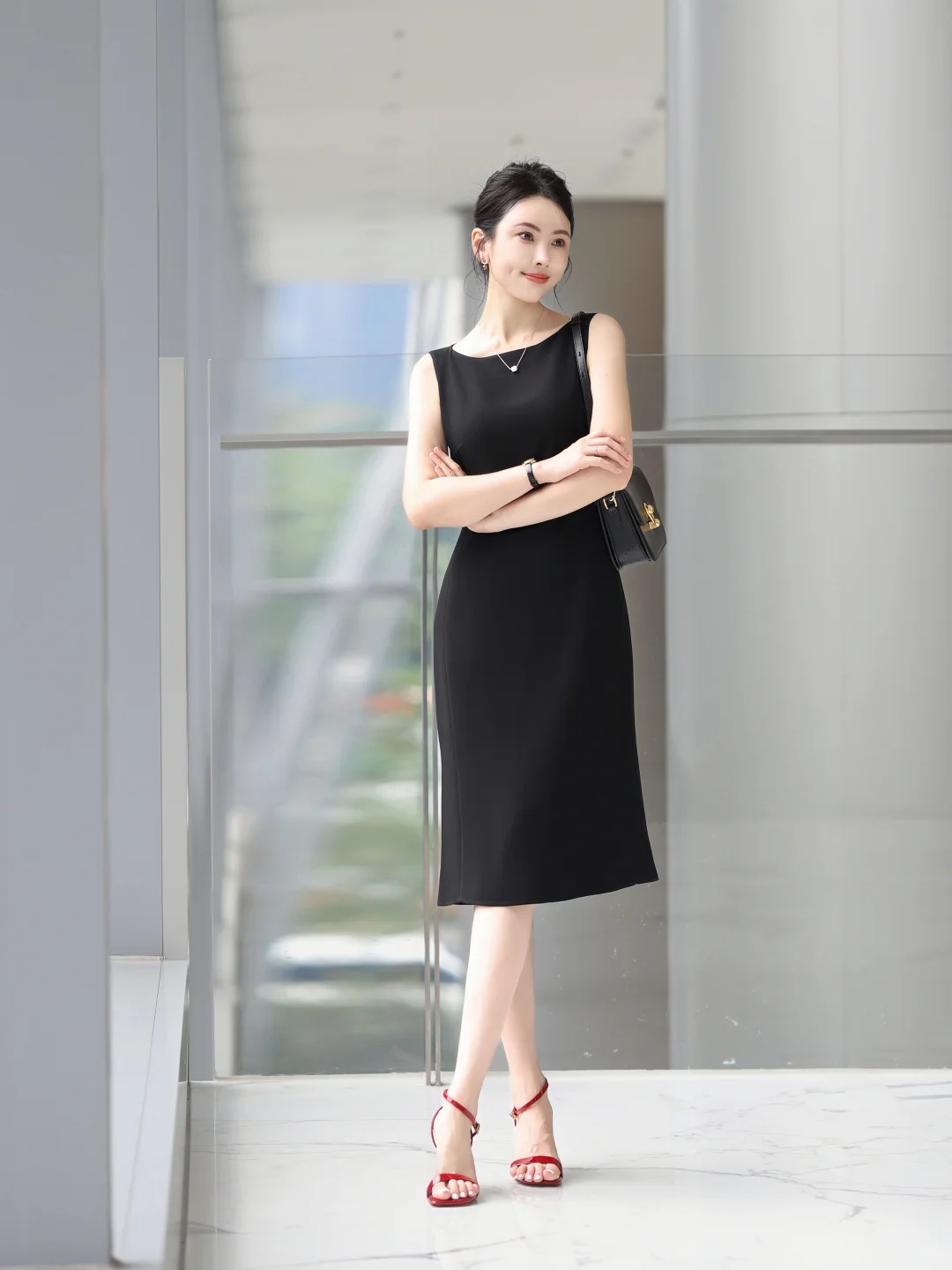 ootd｜黑色系极简气质通勤