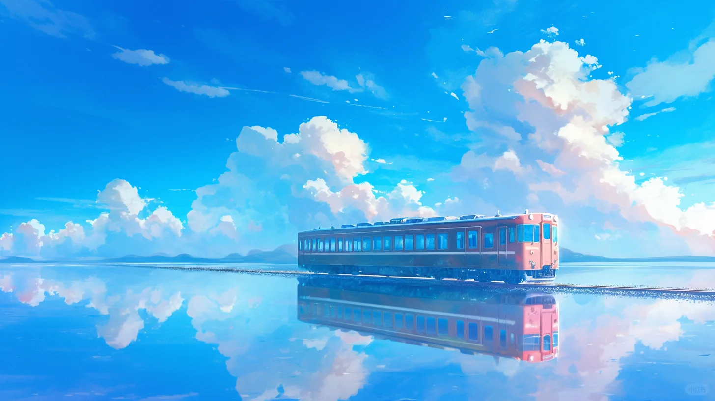 电脑壁纸 | 治愈壁纸海上列车