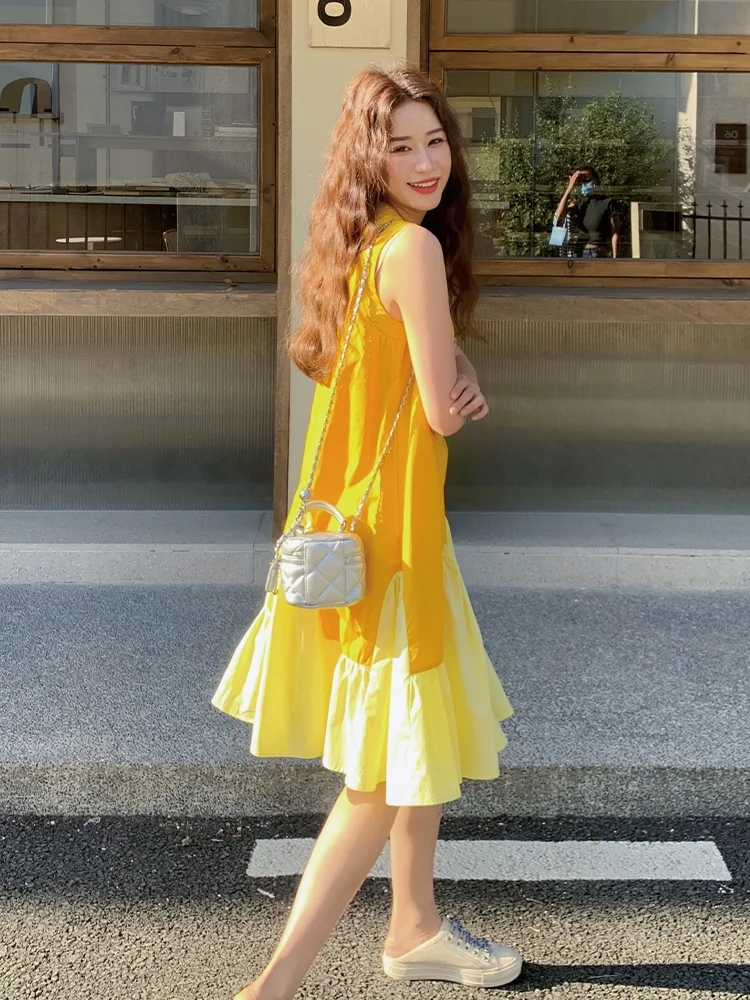 多巴胺黄裙💛甜到发光！