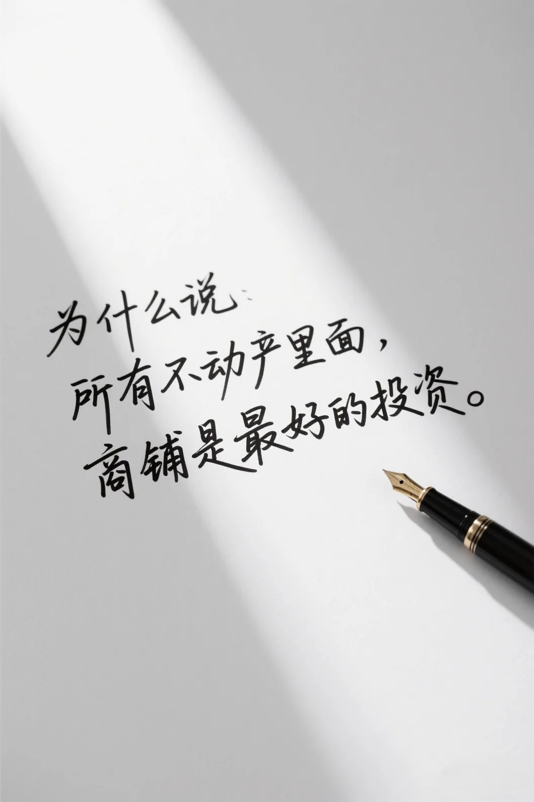 如果手上有闲钱，商铺投资就一定要选好的