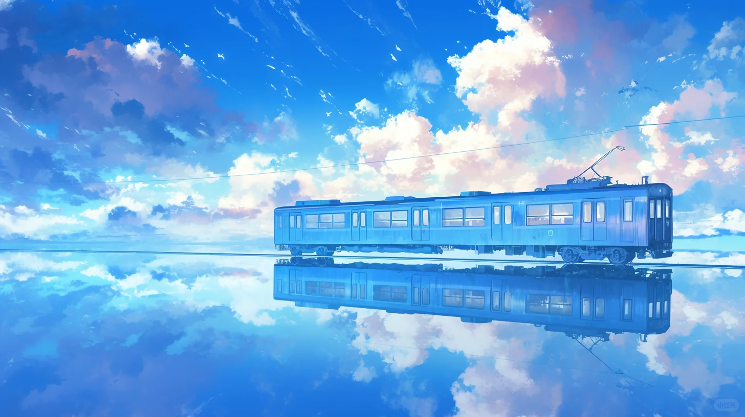 电脑壁纸 | 治愈壁纸海上列车