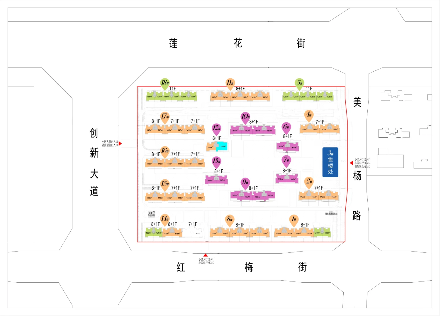 180多万买套了四代电梯洋房，最后选了这儿