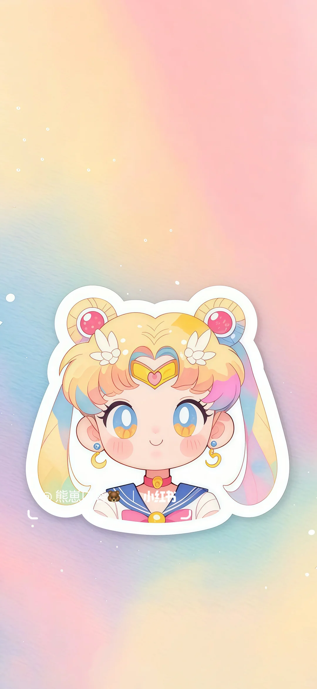 美少女战士的壁纸来了～