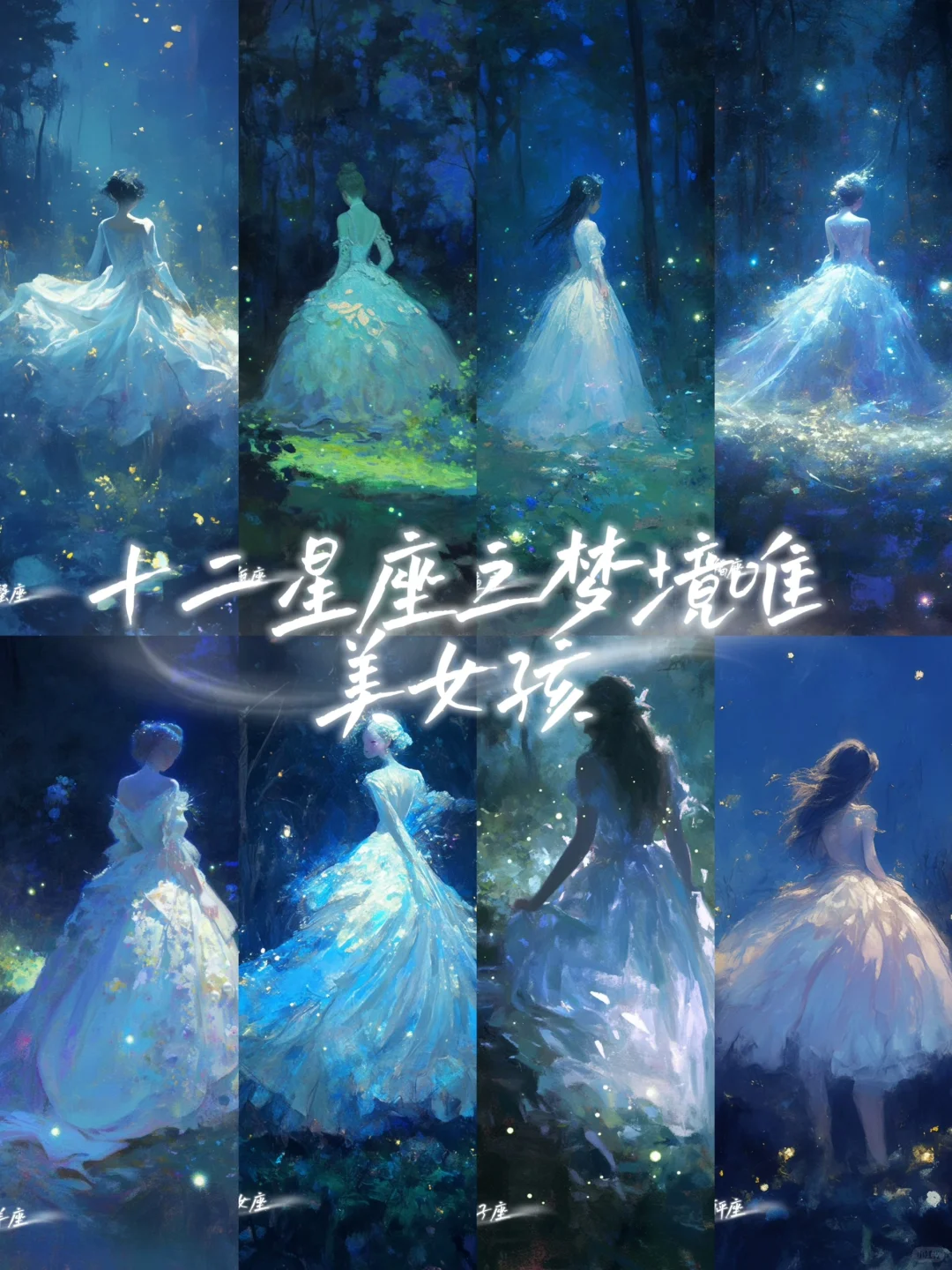 十二星座之唯美女孩