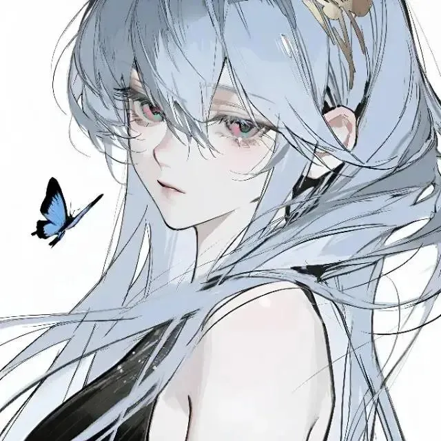 𝙒𝙚𝘾𝙝𝙖𝙩蓝色系女漫💙