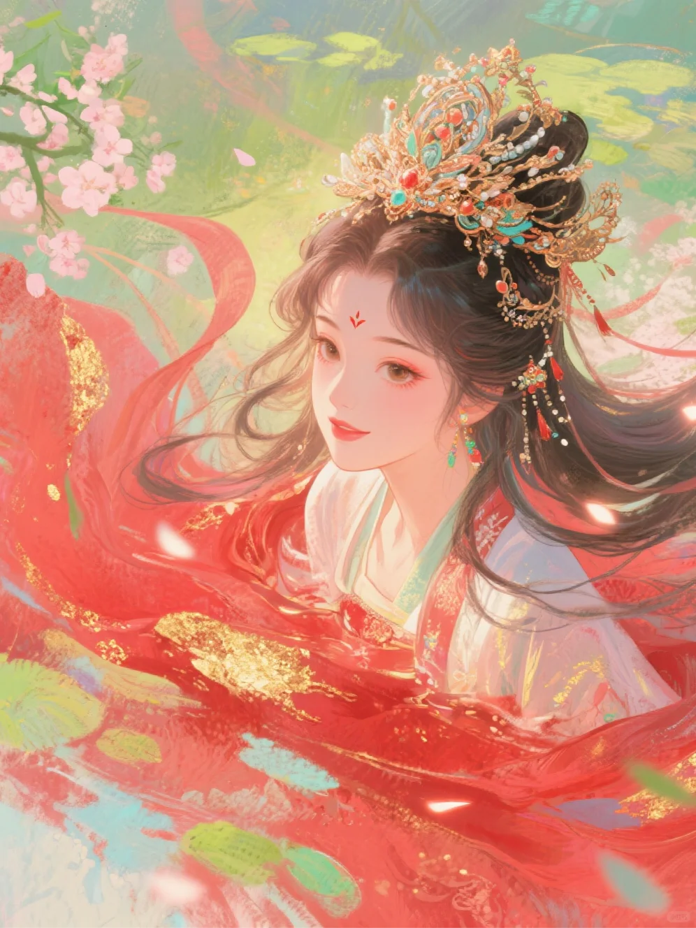 可商素材07/古风女小说底图