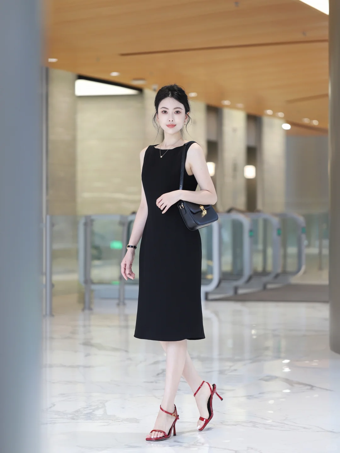 ootd｜黑色系极简气质通勤