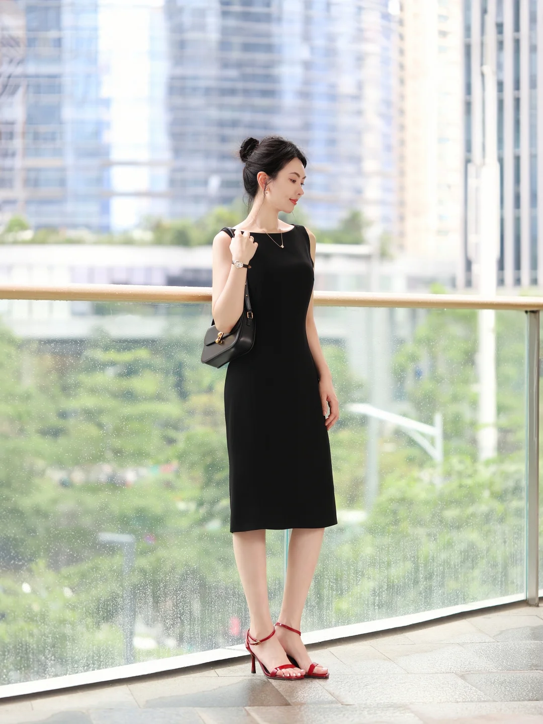 ootd｜黑色系极简气质通勤