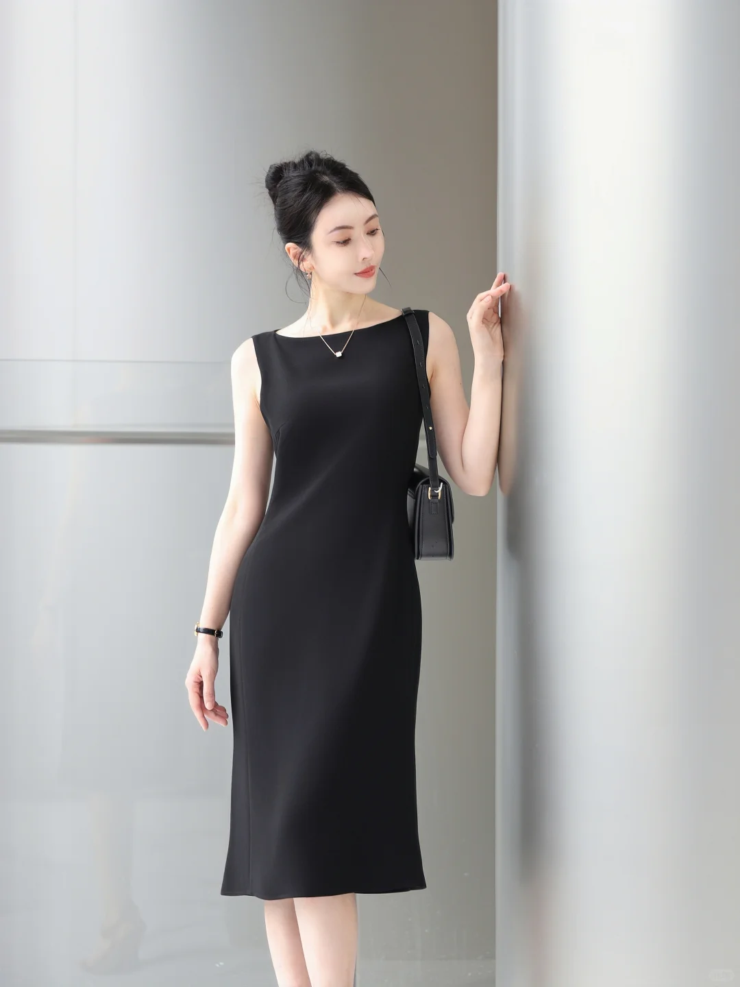 ootd｜黑色系极简气质通勤