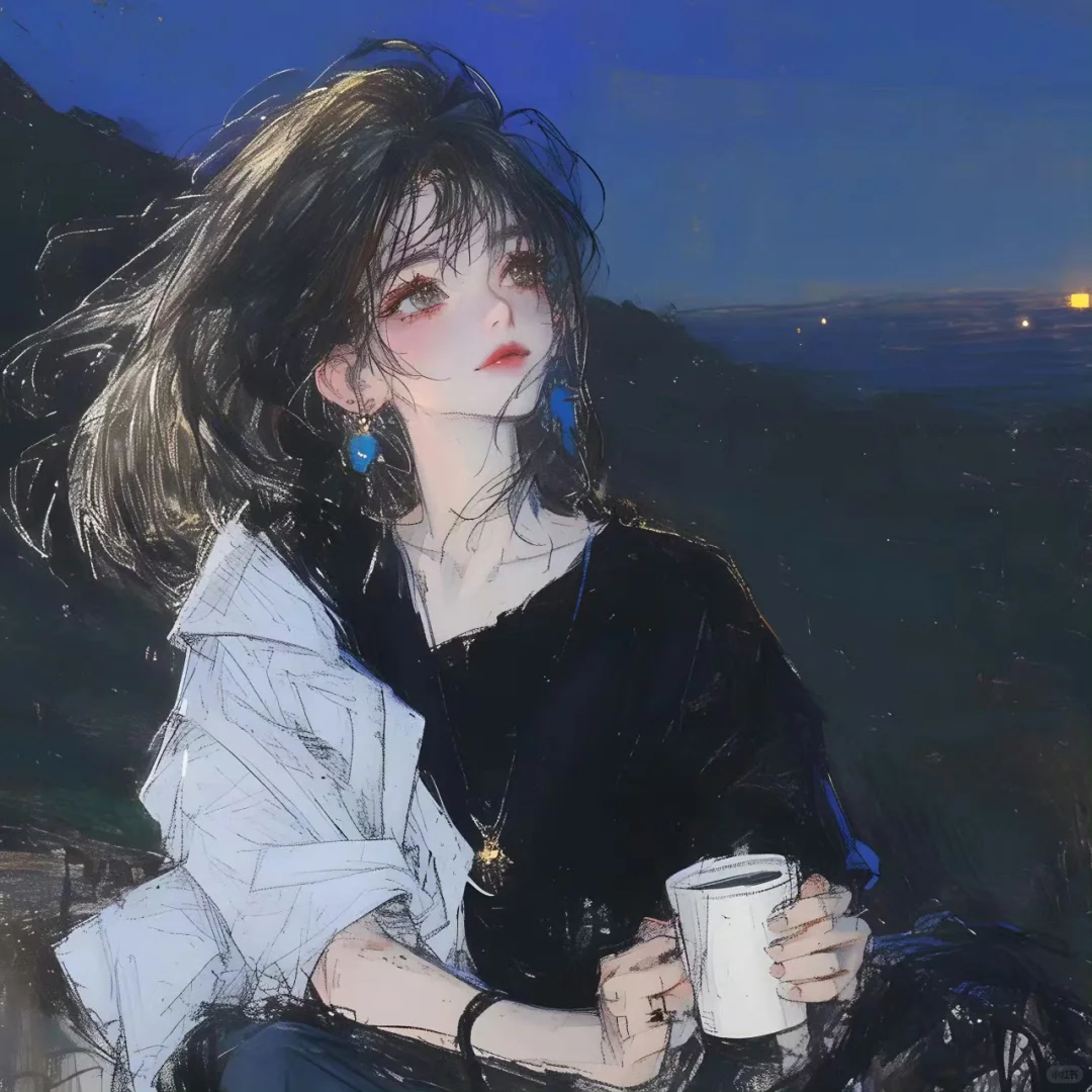动漫唯美女生头像