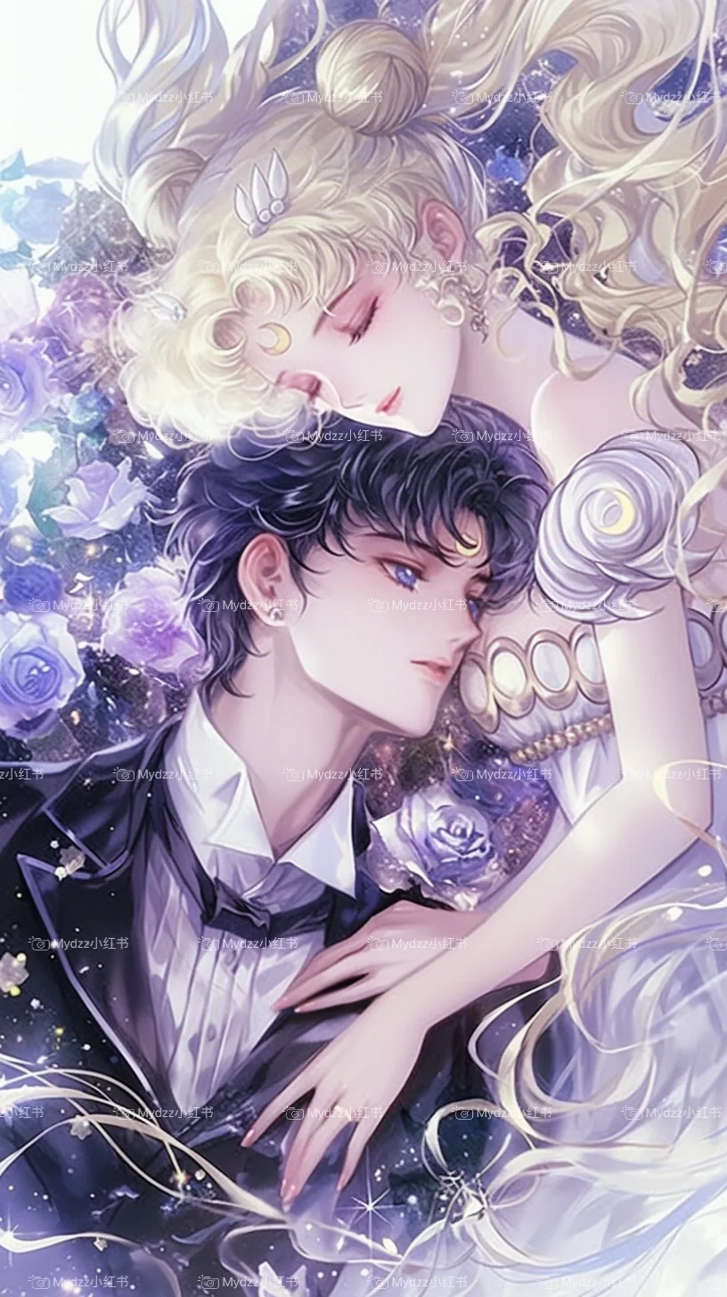美少女战士·月野兔·地场卫动漫壁纸｜
