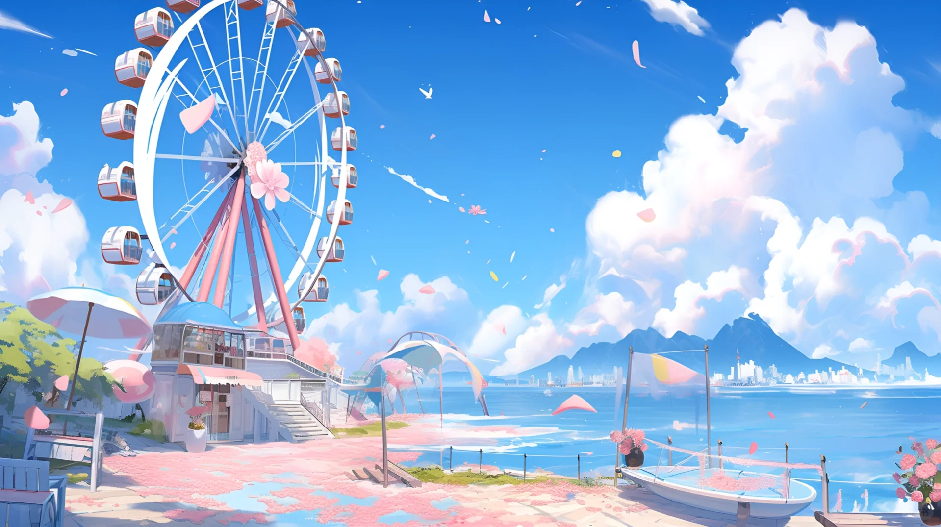 摩天轮的浪漫