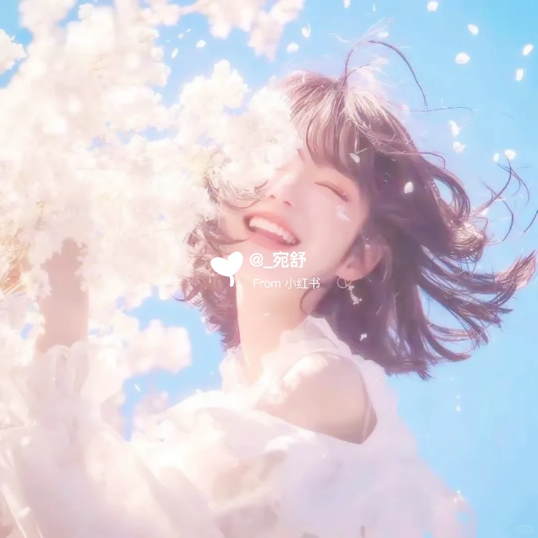 山茶花少女 温柔治愈系出圈头像