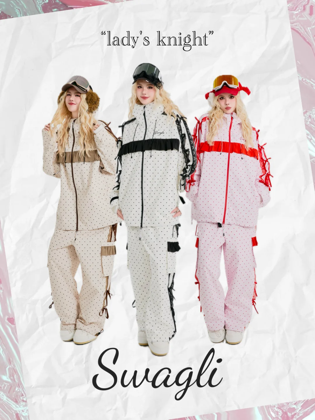 😎超甜的女滑雪服啊～～～
