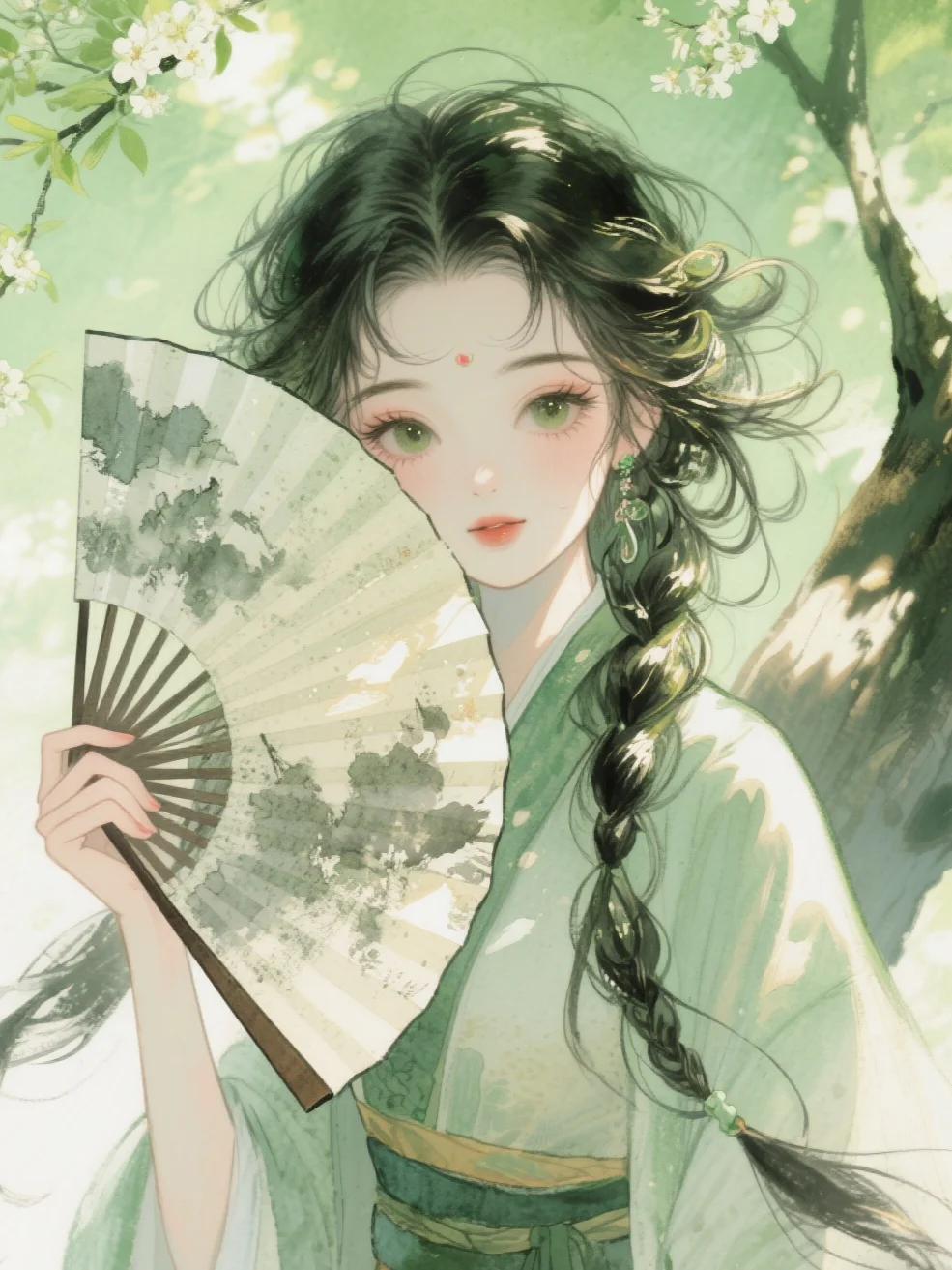 可商素材07/古风女小说底图