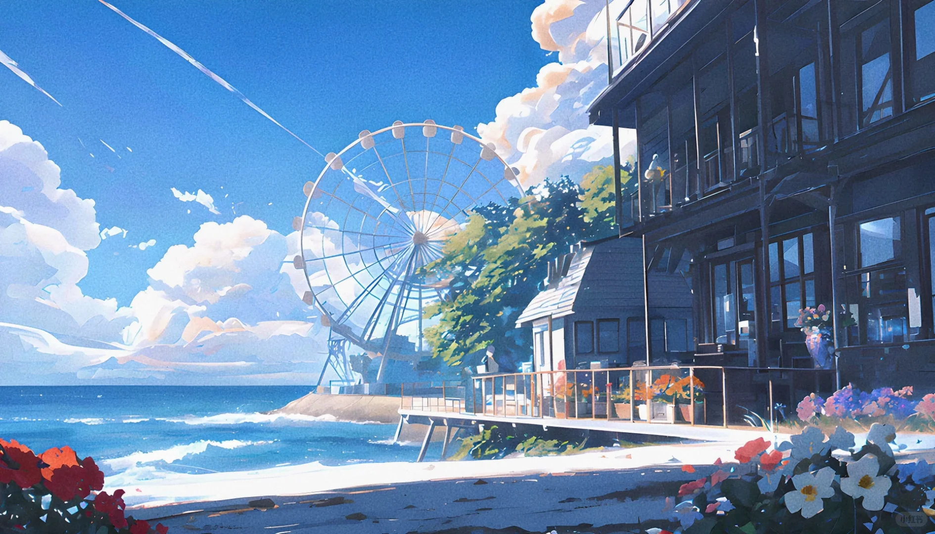 摩天轮的浪漫