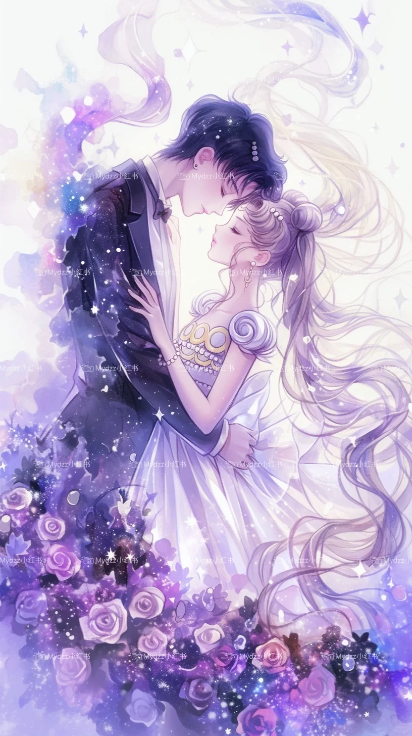 美少女战士·月野兔·地场卫动漫壁纸｜