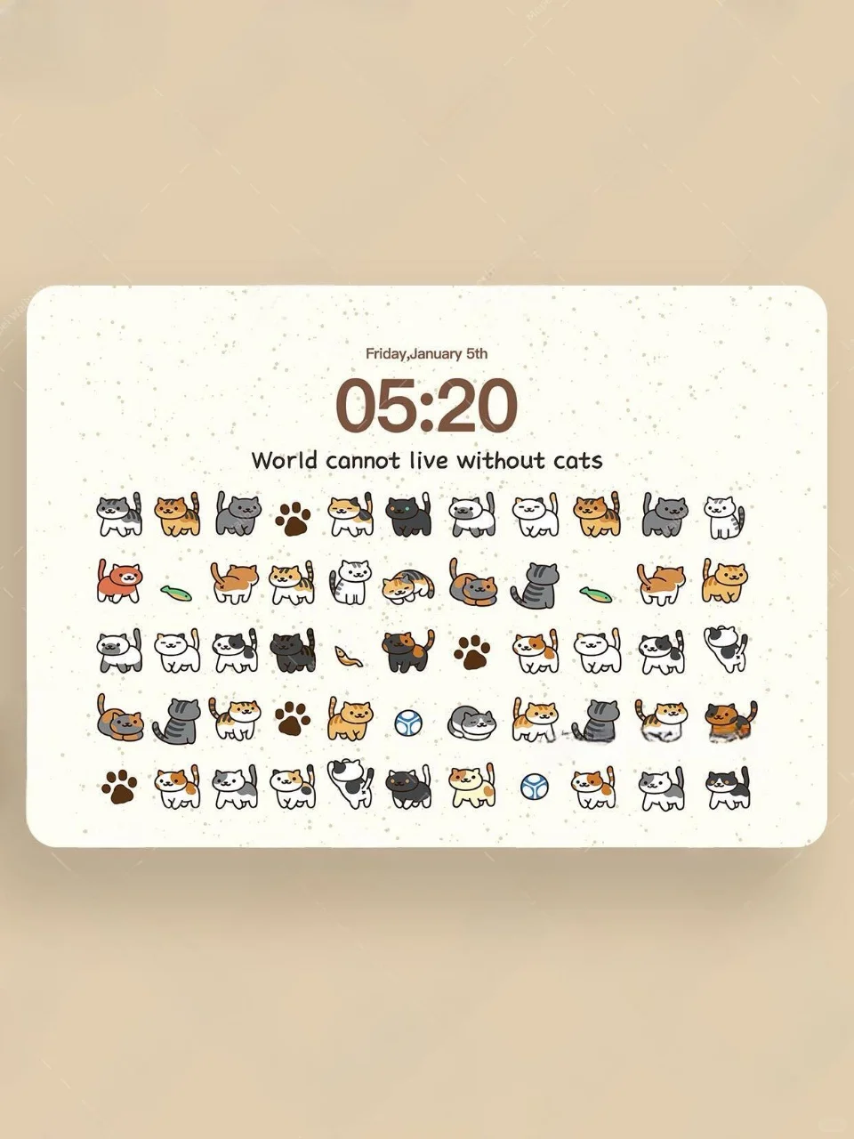 世界不能没有猫猫 | 平板壁纸🐱