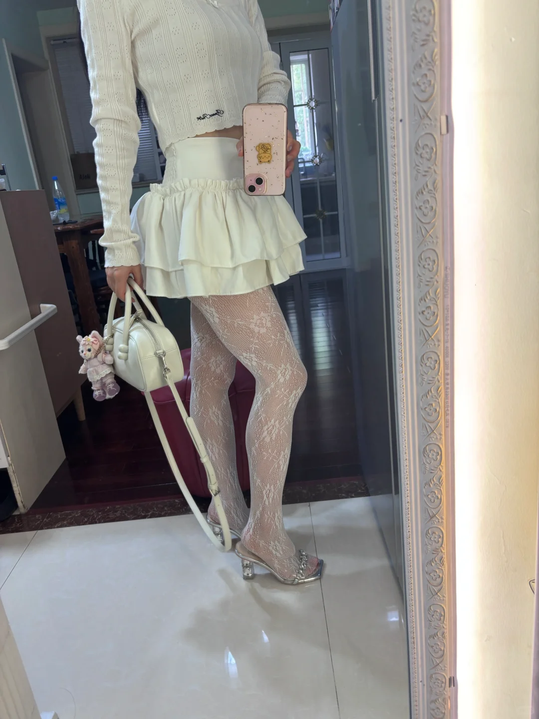 左滑～今天是白色系🤍