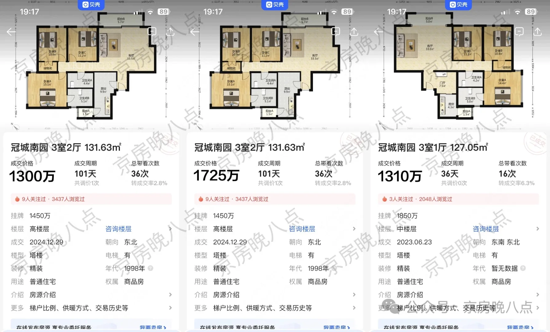 北京楼市：北三环回到了什么时候？