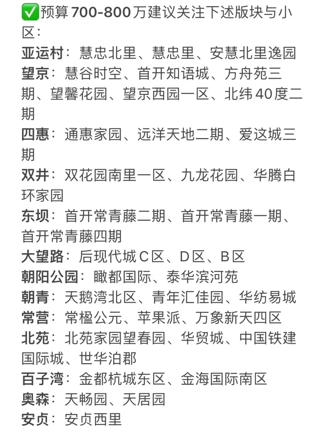 北京楼市，朝阳买房思路突变！