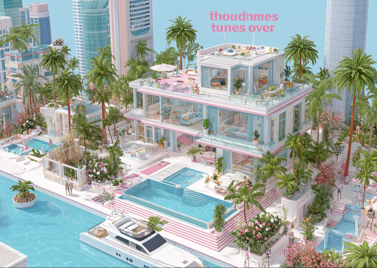 芭比本芭看了都想住的梦幻豪宅🏠