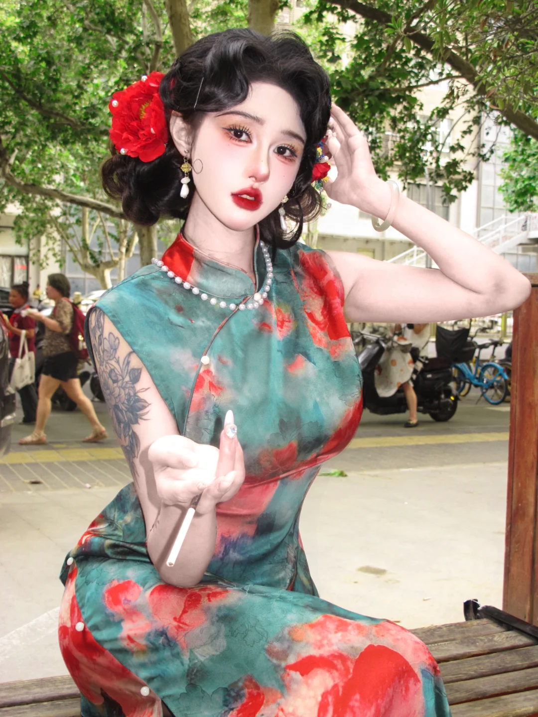 苏州山海里｜平江路的旗袍小姐姐真的太美了