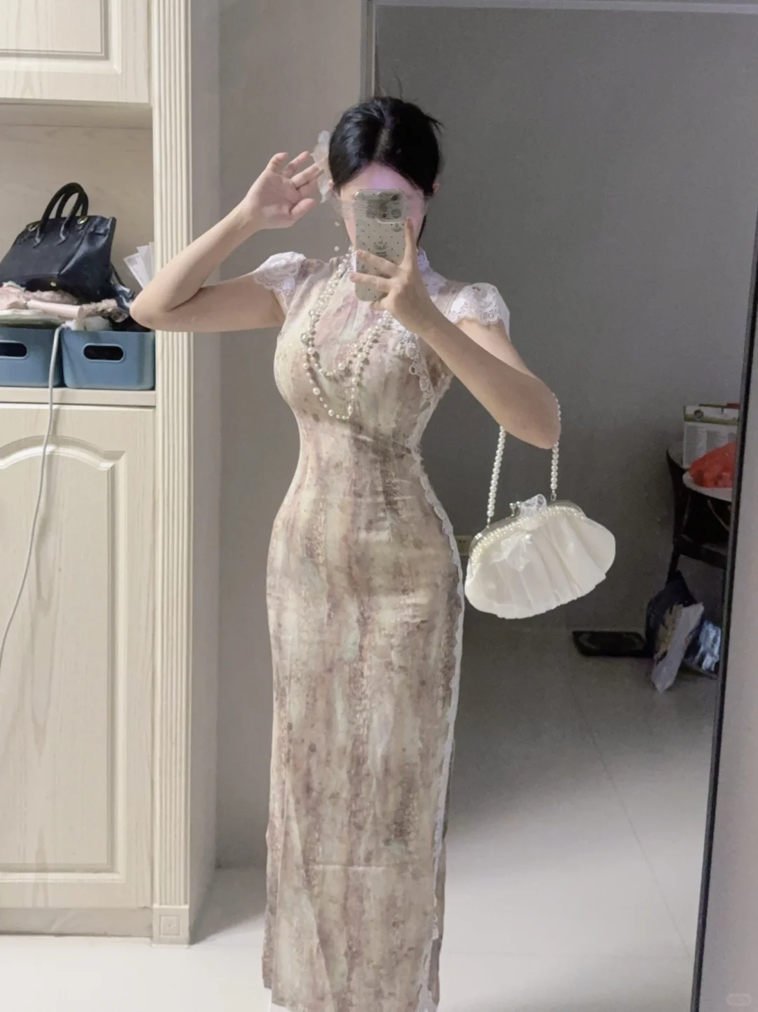 我身材这么好不穿旗袍可惜了