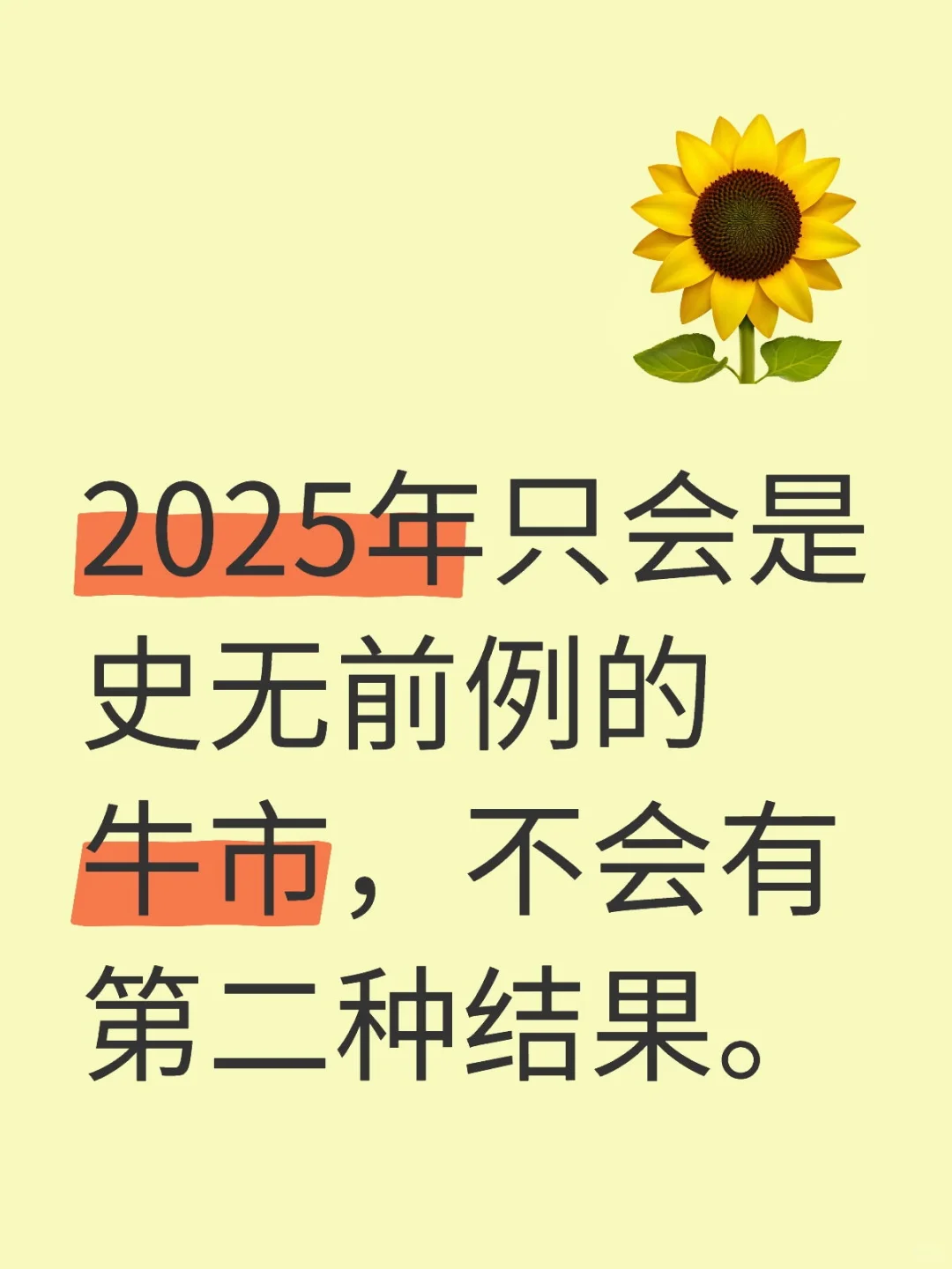 2025年是史无前例的牛市