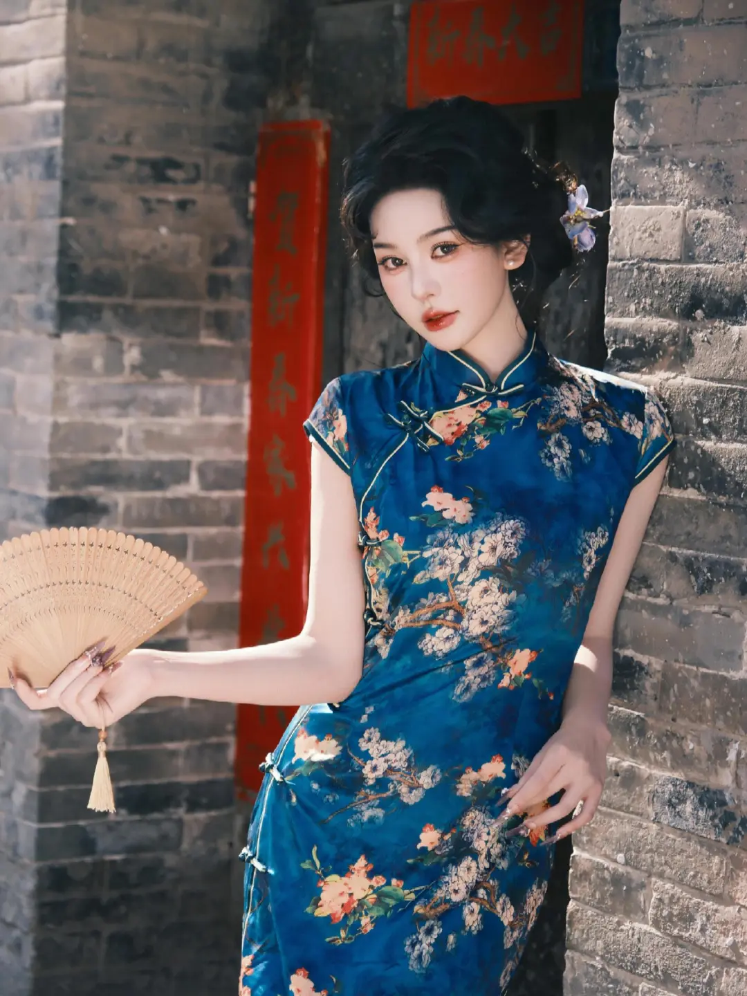来天津随机的一家店！旗袍给我拍成这样子！