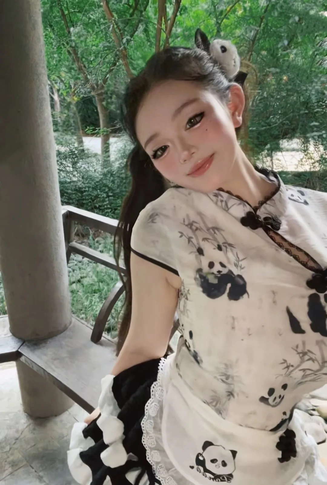 古早感小众旗袍！🐼🐼🐼🐼