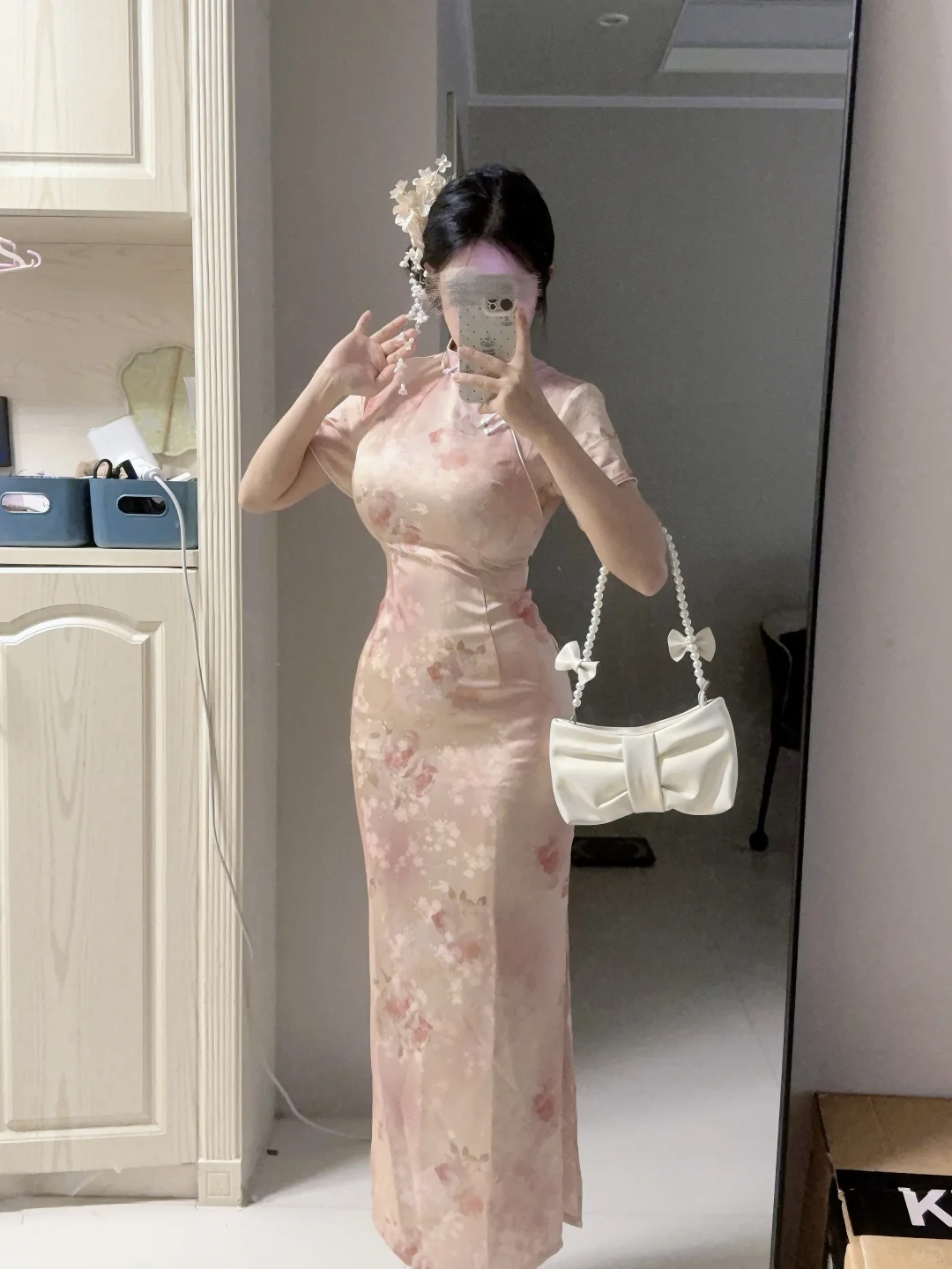 我身材这么好不穿旗袍可惜了