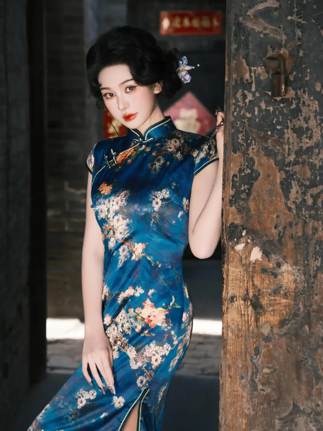 来天津随机的一家店！旗袍给我拍成这样子！