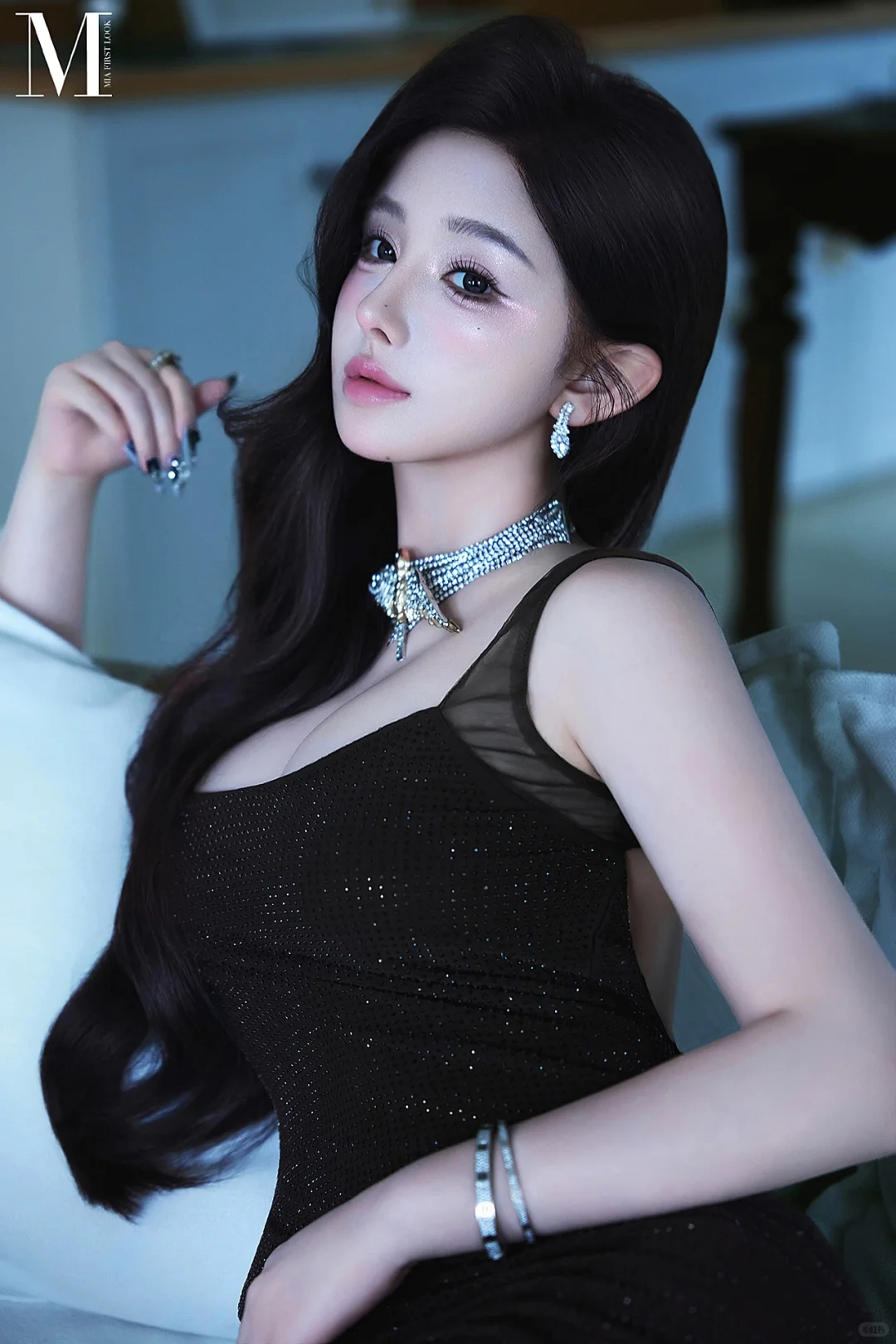 纸醉金迷🖤氛围感御姐写真