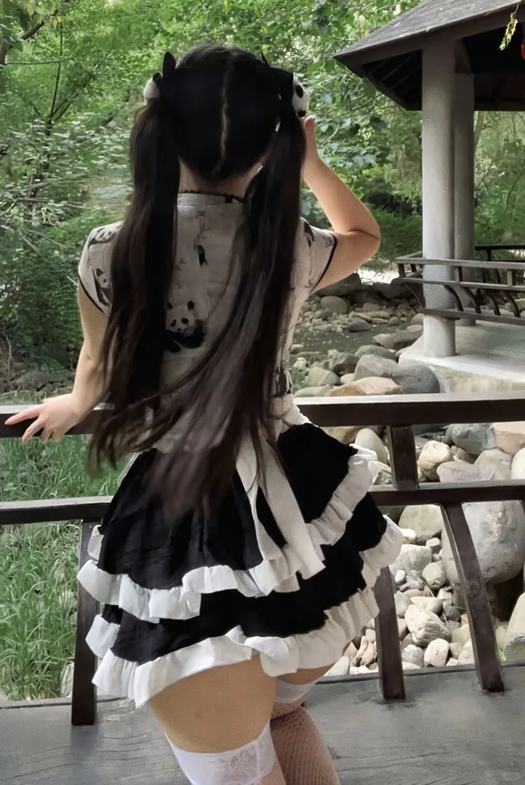 古早感小众旗袍！🐼🐼🐼🐼
