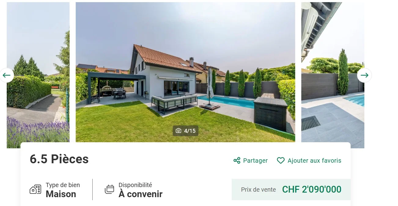 🇨🇭瑞士房价与买房须知