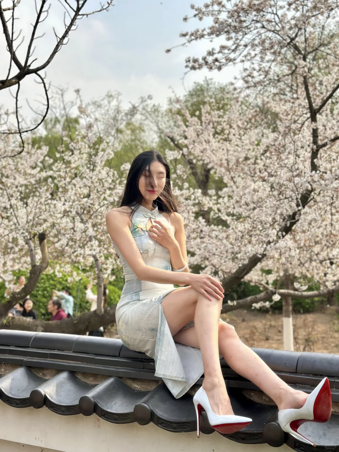 176 48 爱穿旗袍的中国🇨🇳女人
